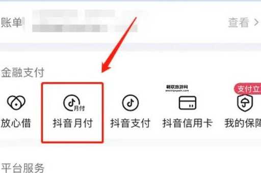 抖音月付是什么意思扣哪里钱(钱是从哪里扣的)