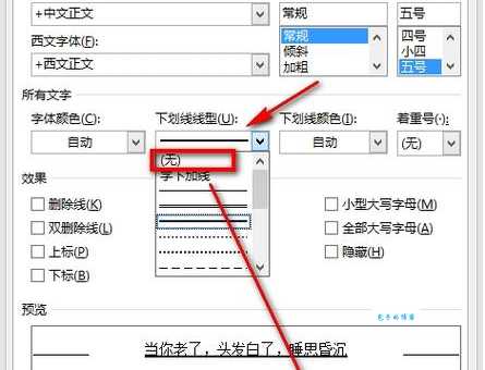 文档里的下划线怎么去掉？手把手教你去除各种下划线！